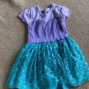 Disney Little Mermaid Dress Size 5T